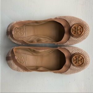 Tory Burch Caroline 2 Elastic Top Line Flats